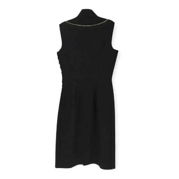 Prada Midi Length Black Dress (Italy Size: 42) US 6 - Picture 2 of 9